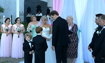 Marry Me Marilyn_Samantha & Shane Wedding Stamford Plaza Brisbane City Family Unity Ceremony